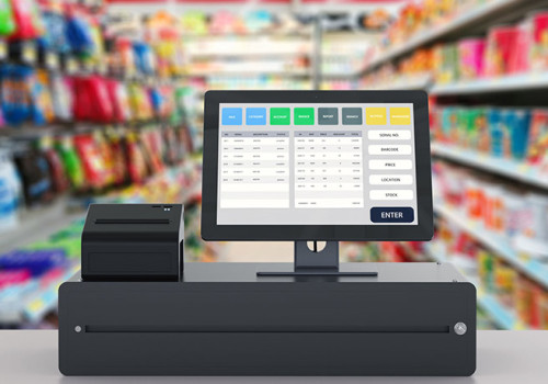 صندوق سوپرمارکت متصل به بارکدخوان و نرم افزار حسابداری سوپرمارکت
